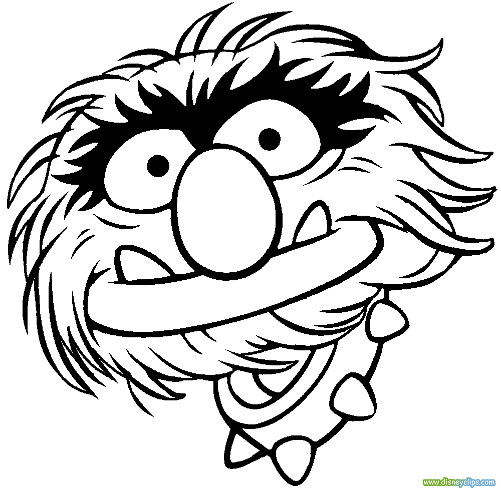 Coloriage muppets gratuit - dessin a imprimer #142
