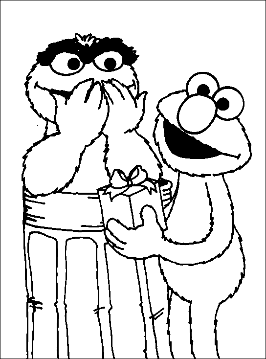 Coloriage muppets gratuit - dessin a imprimer #178