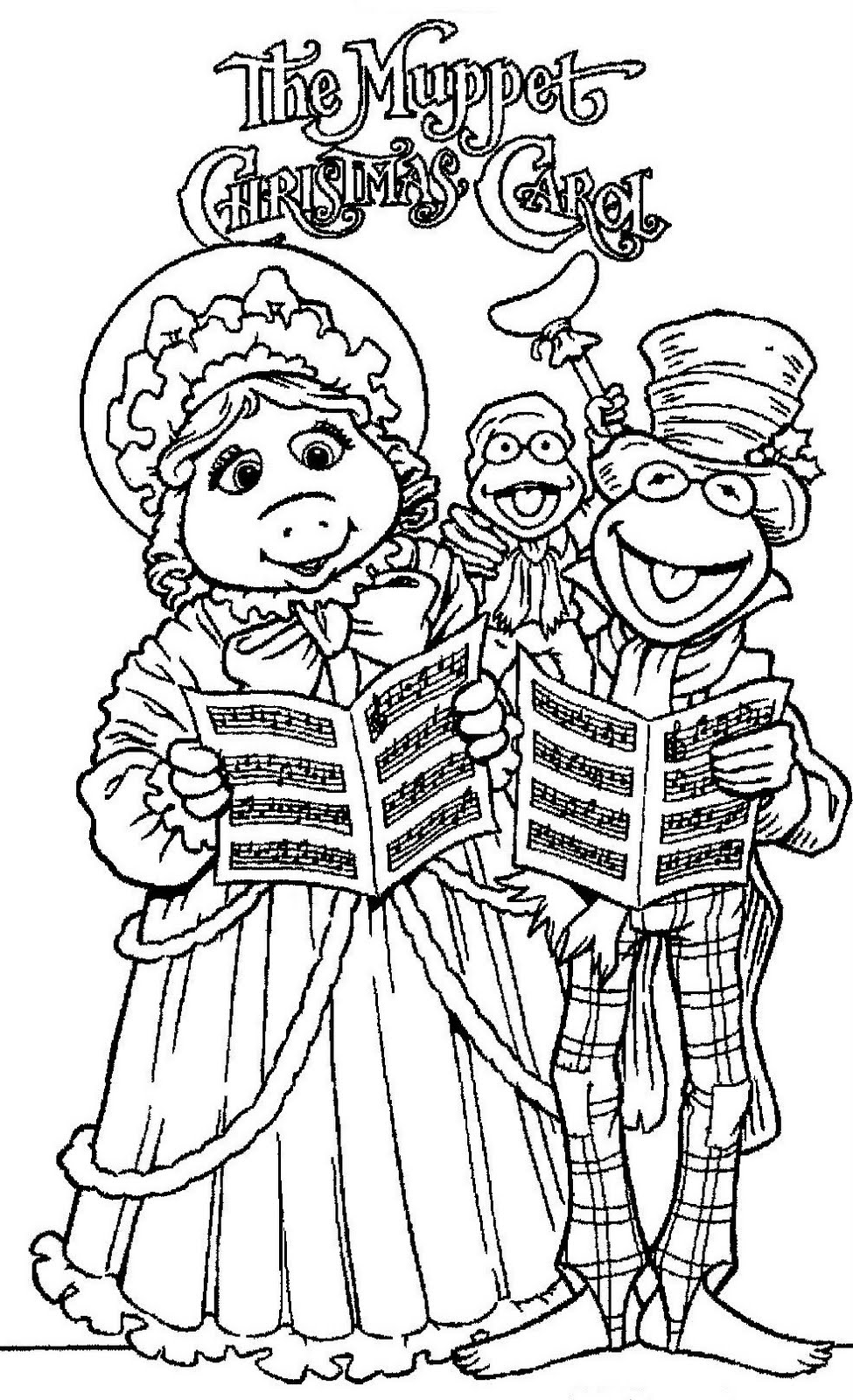 Coloriage muppets gratuit - dessin a imprimer #185