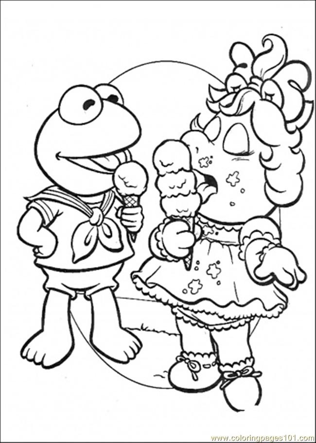 Coloriage muppets gratuit - dessin a imprimer #278