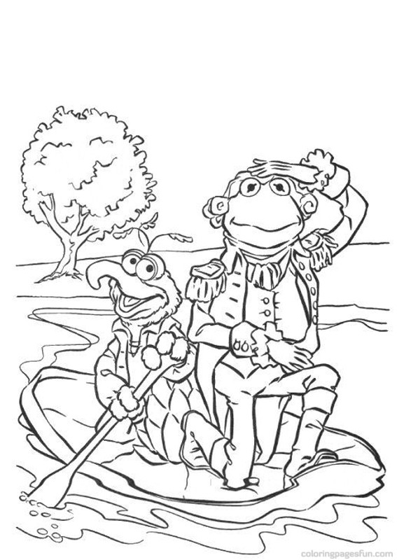 Coloriage muppets gratuit - dessin a imprimer #290