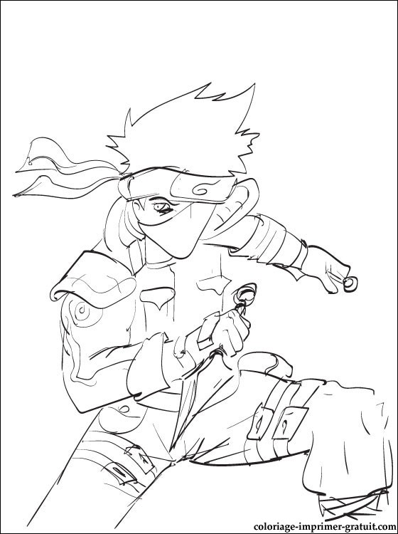 Coloriage naruto gratuit - dessin a imprimer #118