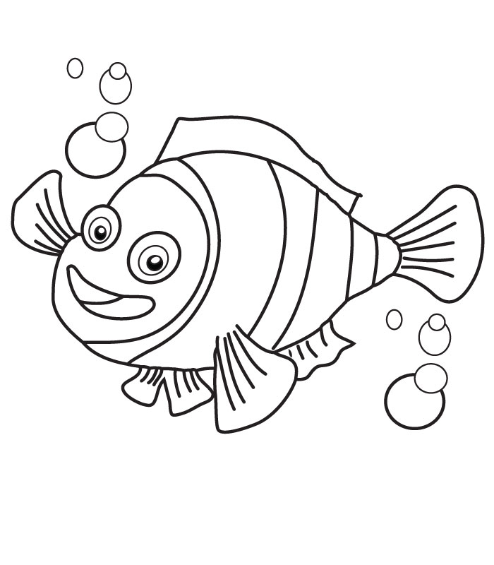 Coloriage A Imprimer Nemo