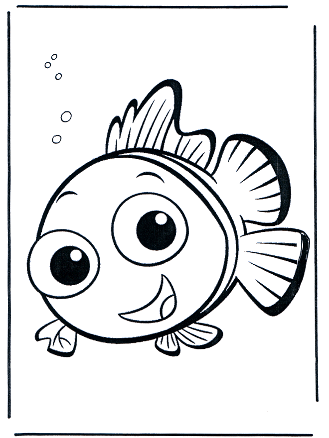 Image #25759 - Coloriage nemo gratuit