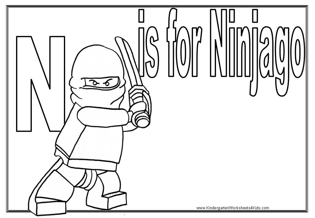 Coloriage ninjago gratuit - dessin a imprimer #113