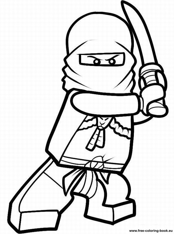 Coloriage ninjago gratuit - dessin a imprimer #30