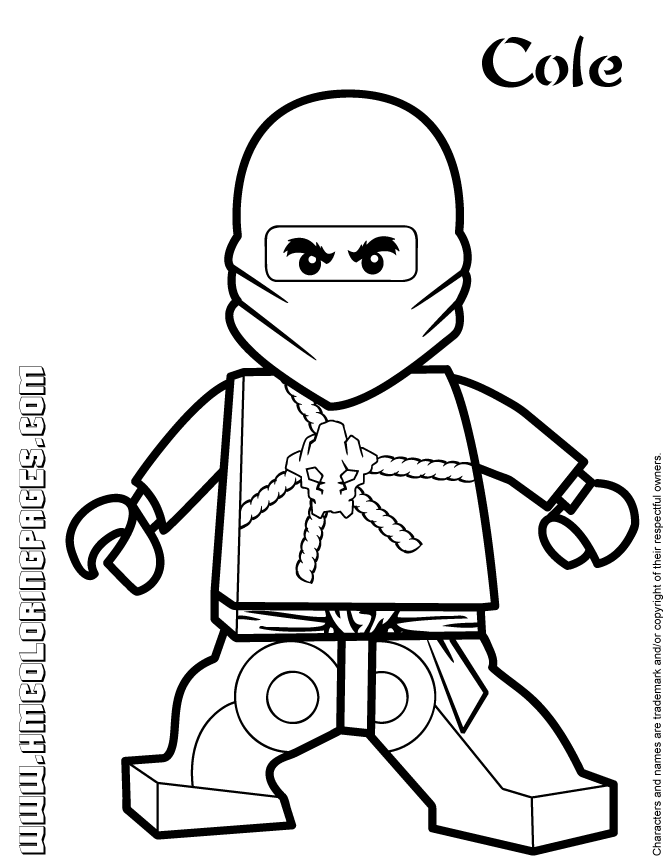 Coloriage ninjago gratuit - dessin a imprimer #39