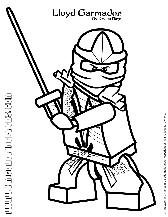 70 dessins de coloriage ninjago à imprimer sur LaGuerche.com   Page 6