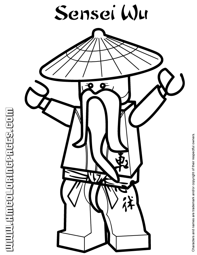 Coloriage ninjago gratuit - dessin a imprimer #88