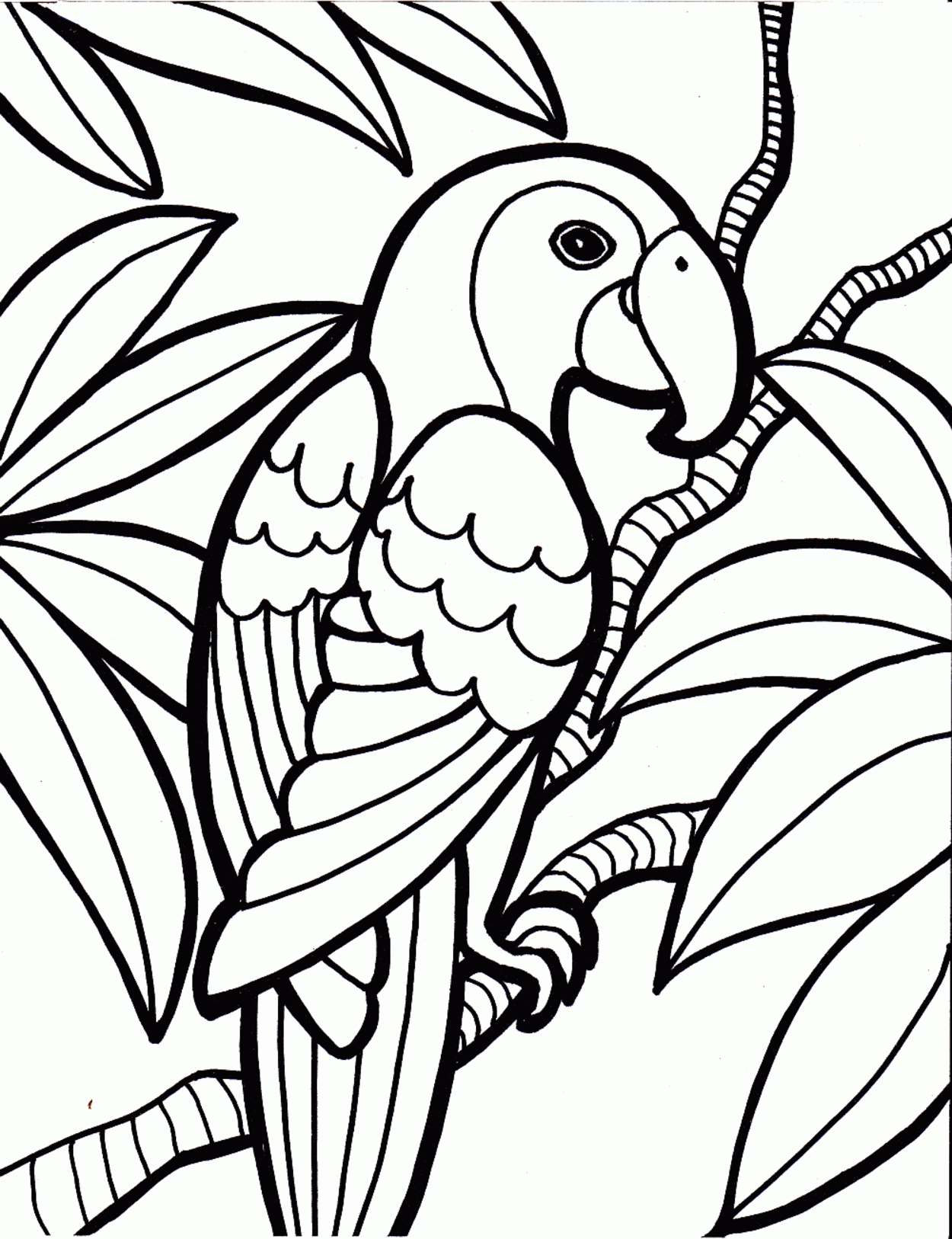 119 dessins de coloriage oiseau à imprimer sur LaGuerche.com  Page 8