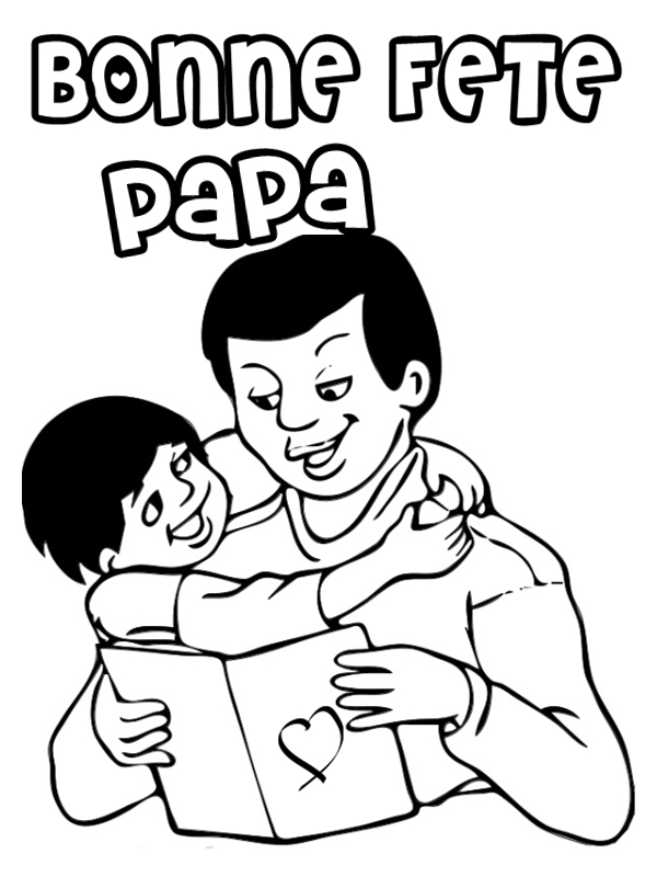 38 dessins de coloriage papa à imprimer sur LaGuerche.com  Page 1