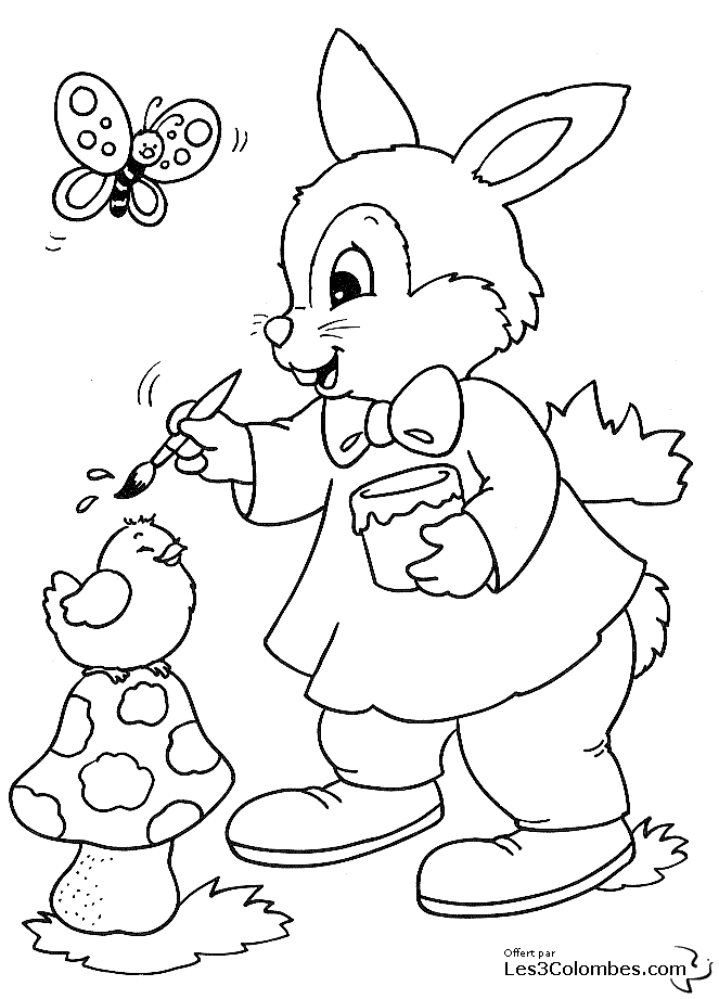 Dessin #10685 - dessin de paques