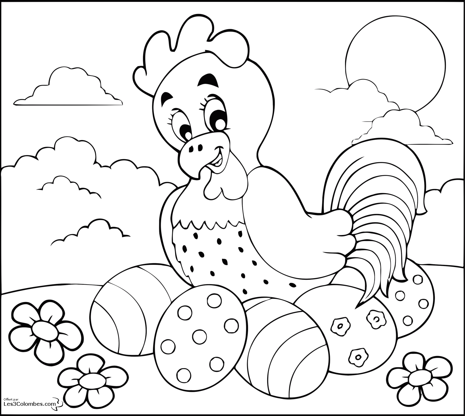 Coloriage A Imprimer Paques Gratuit