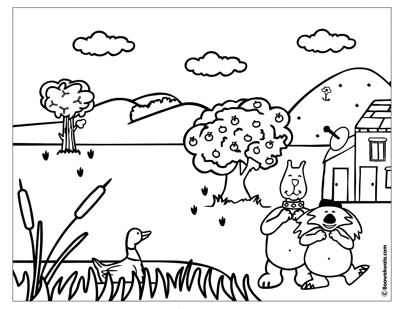 coloriage book page image 