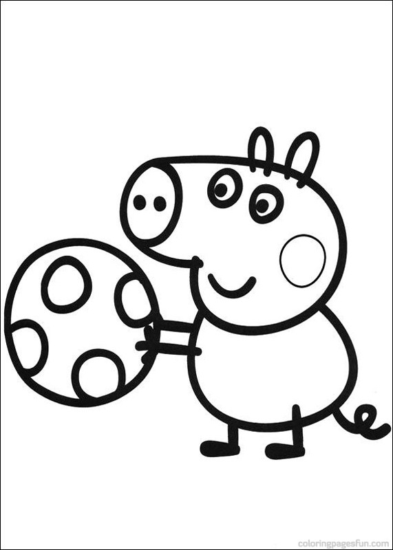 Coloriage peppa pig gratuit - dessin a imprimer #185