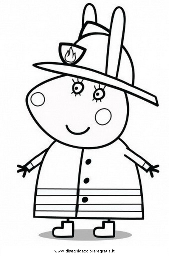 Coloriage peppa pig gratuit - dessin a imprimer #199