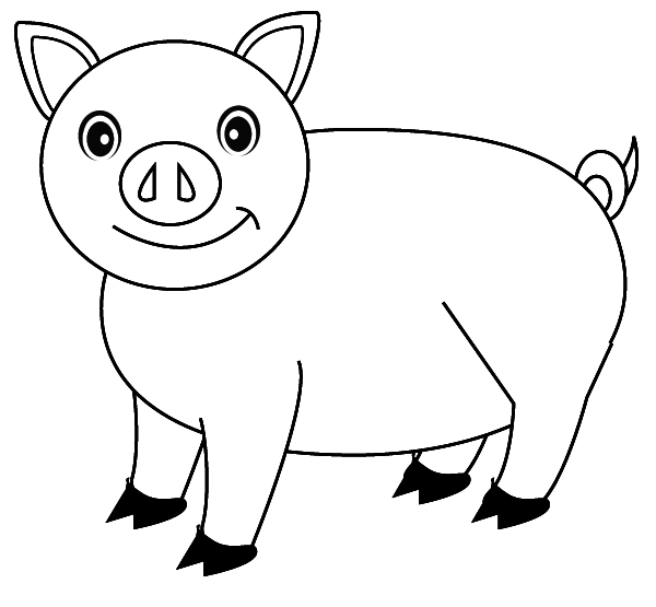 Coloriage peppa pig gratuit - dessin a imprimer #273