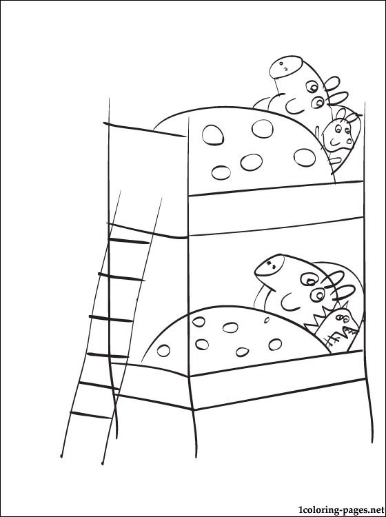 Coloriage peppa pig gratuit - dessin a imprimer #277
