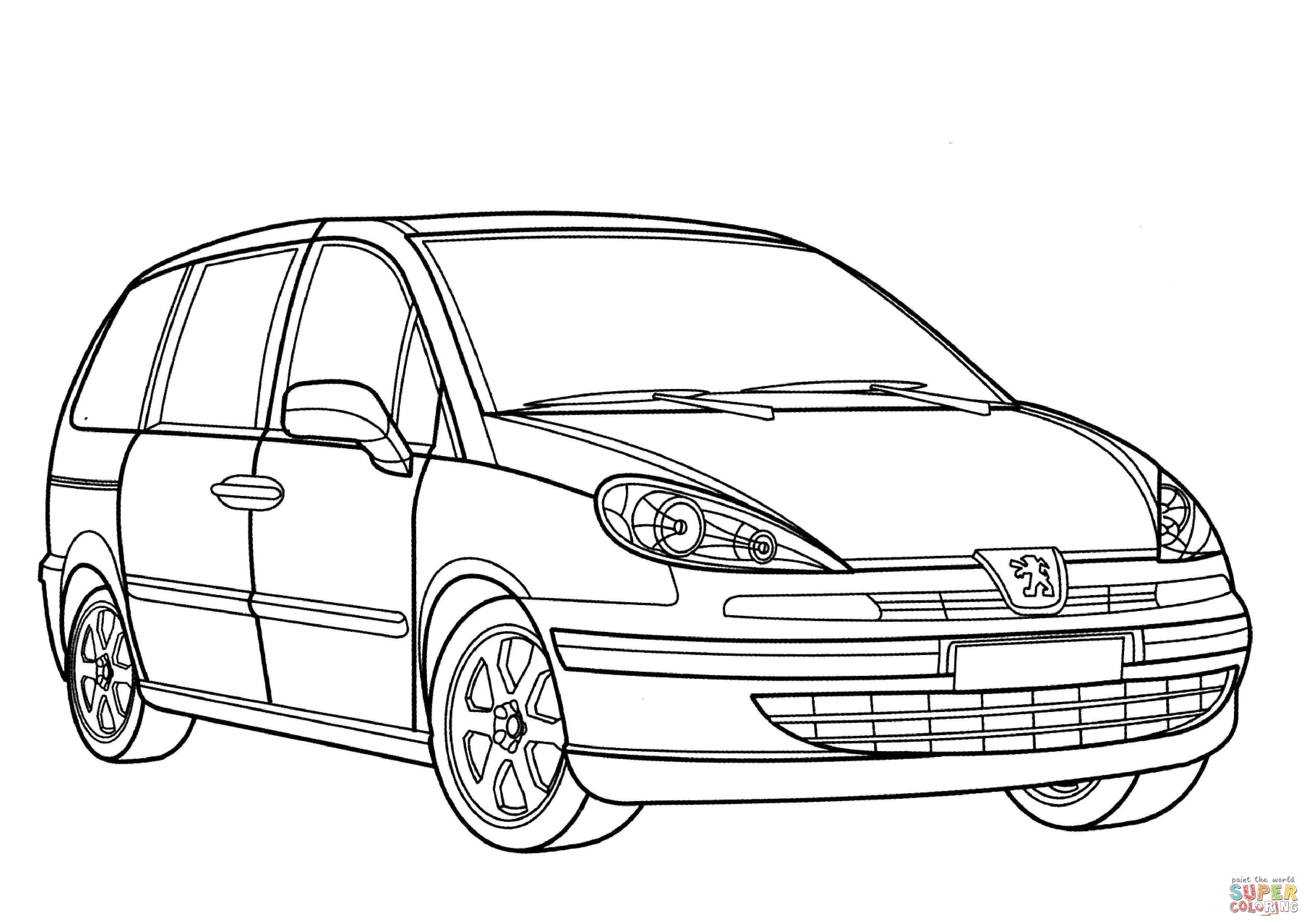 Dessin #16709 - image de Peugeot a dessiner