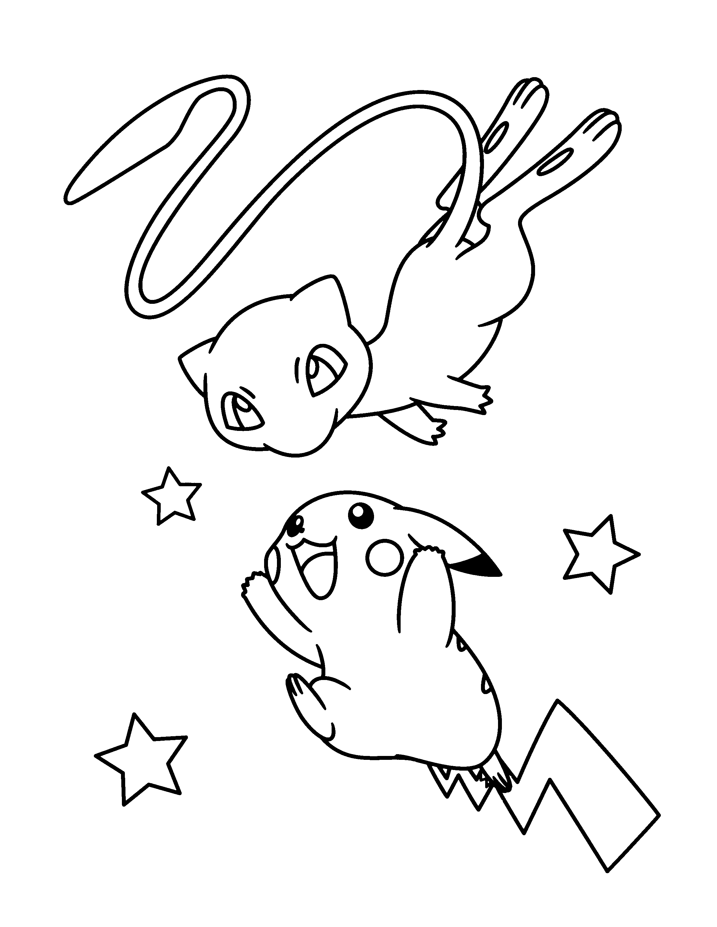 Coloriage pikachu gratuit - dessin a imprimer #278