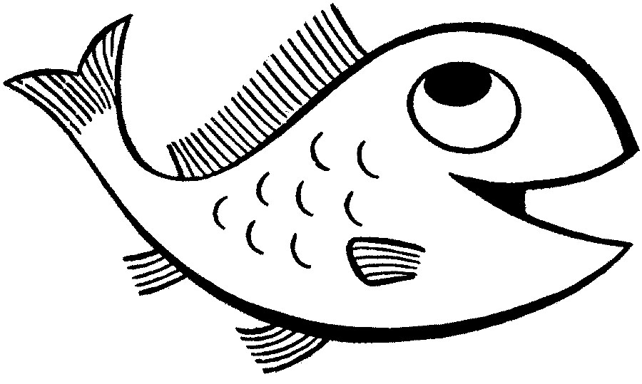 Image de poisson a dessiner