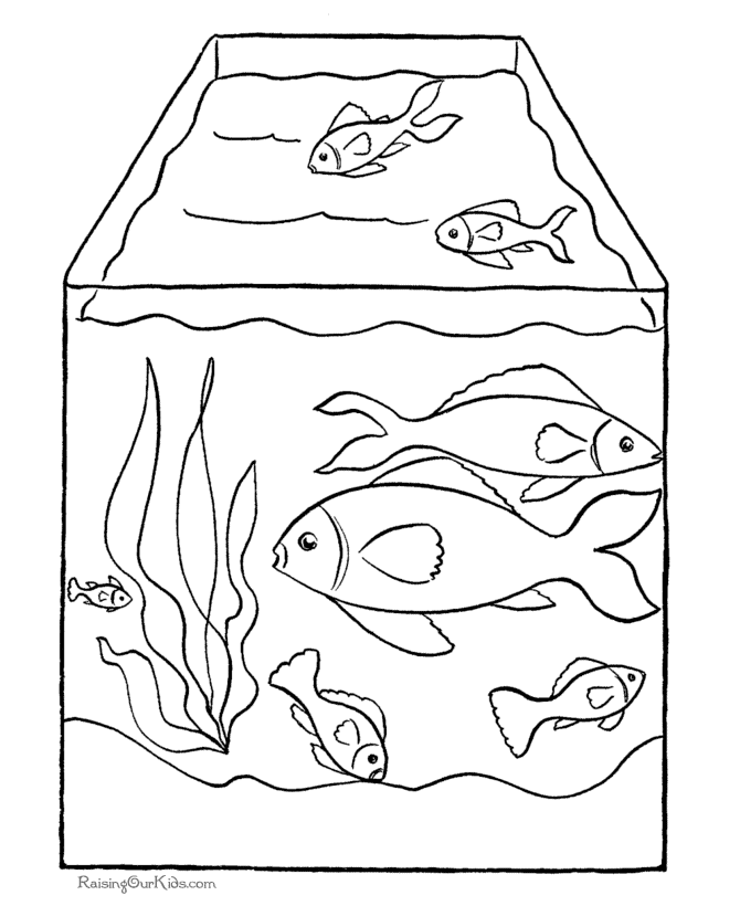 Coloriage poisson imprimer et colorier