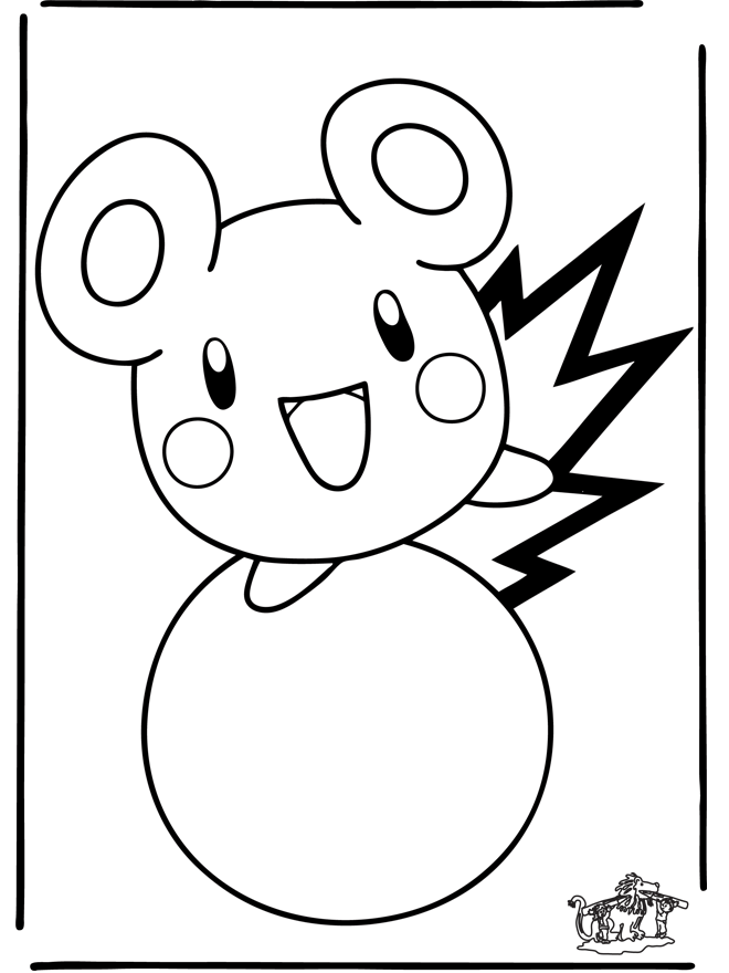 Coloriage pokemon gratuit - dessin a imprimer #113