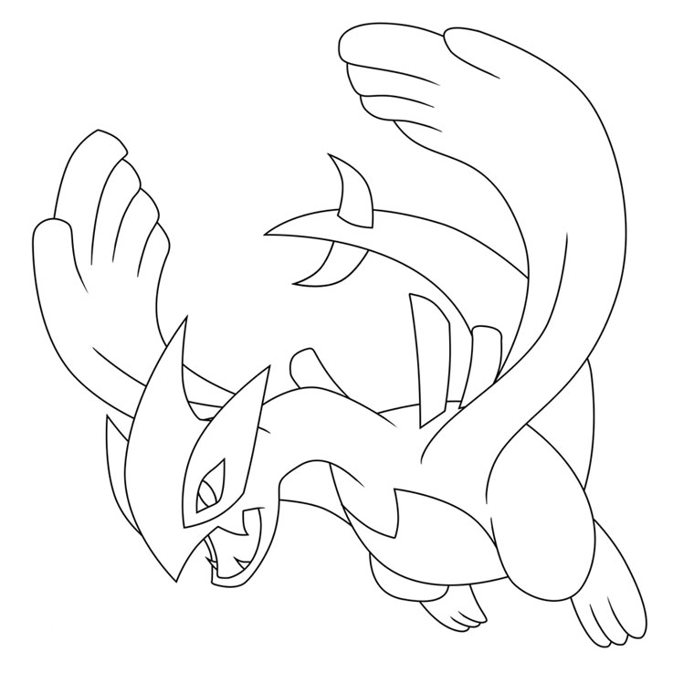 Coloriage de Pokemon #215 - Cliquez pour imprimer  Coloriage pokemon gratuit - dessin a imprimer #215