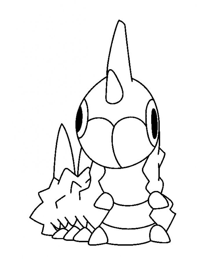 Coloriage de Pokemon #296 - Cliquez pour imprimer Coloriage pokemon gratuit - dessin a imprimer #296