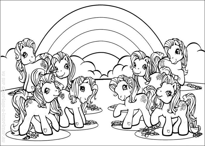 Jeux de coloriage poney