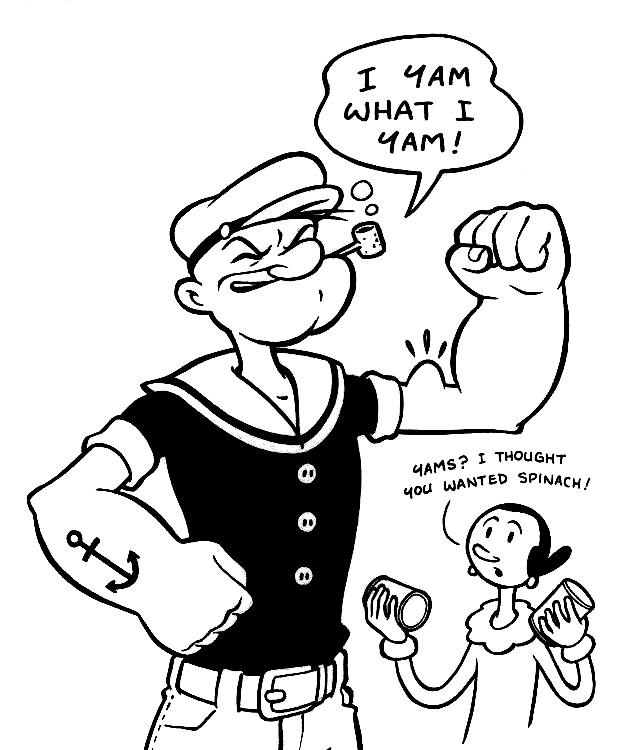 popeye the sailor man coloriage s resolution : 