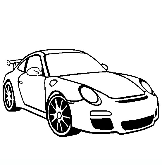 Dessin #16726 - Dessin de Porsche