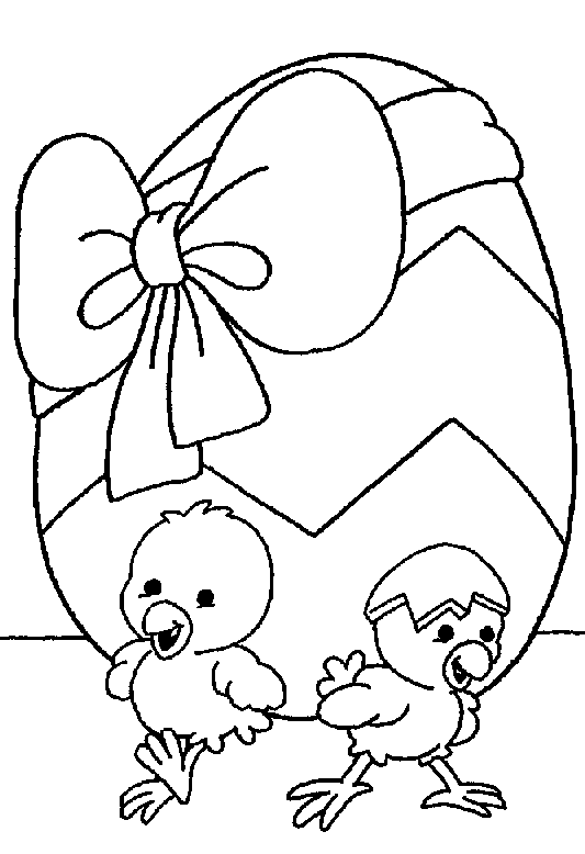 Coloriage poussin gratuit à imprimer et colorier - #13644 Dessin #13644 - image de poussin a colorier