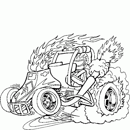 Image #22088 - Coloriage rallye gratuit