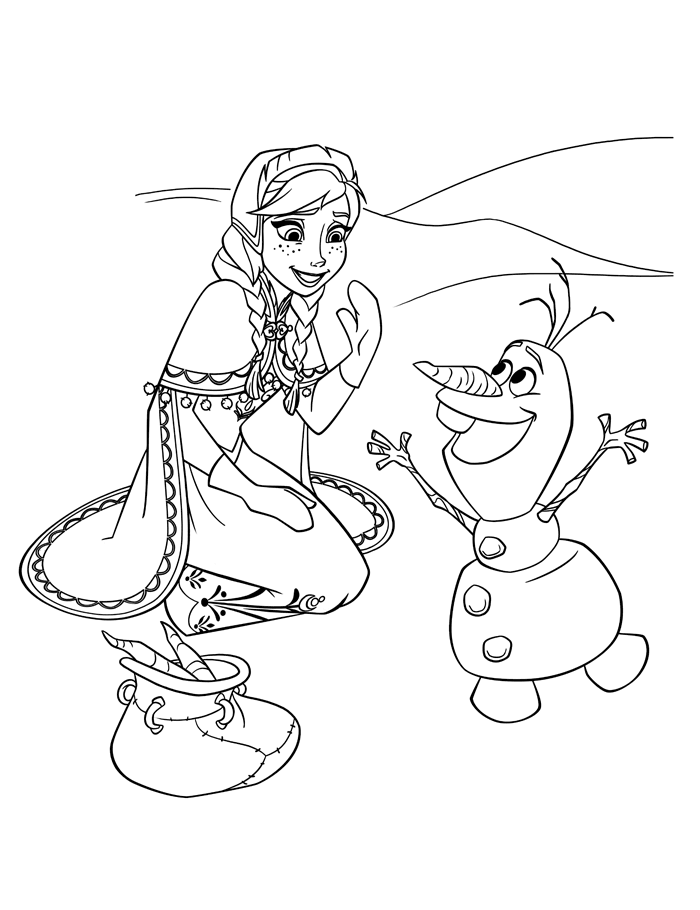 Coloriage reine des neiges gratuit - dessin a imprimer #25
