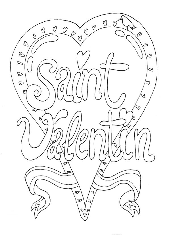 Dessin #10976 - dessin de saint-valentin gratuit