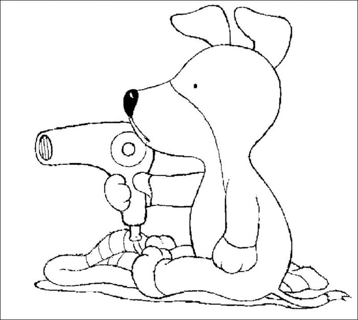 Image #22358 - Coloriage salle de bain gratuit