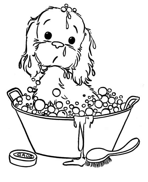 Image #22389 - Coloriage salle de bain gratuit