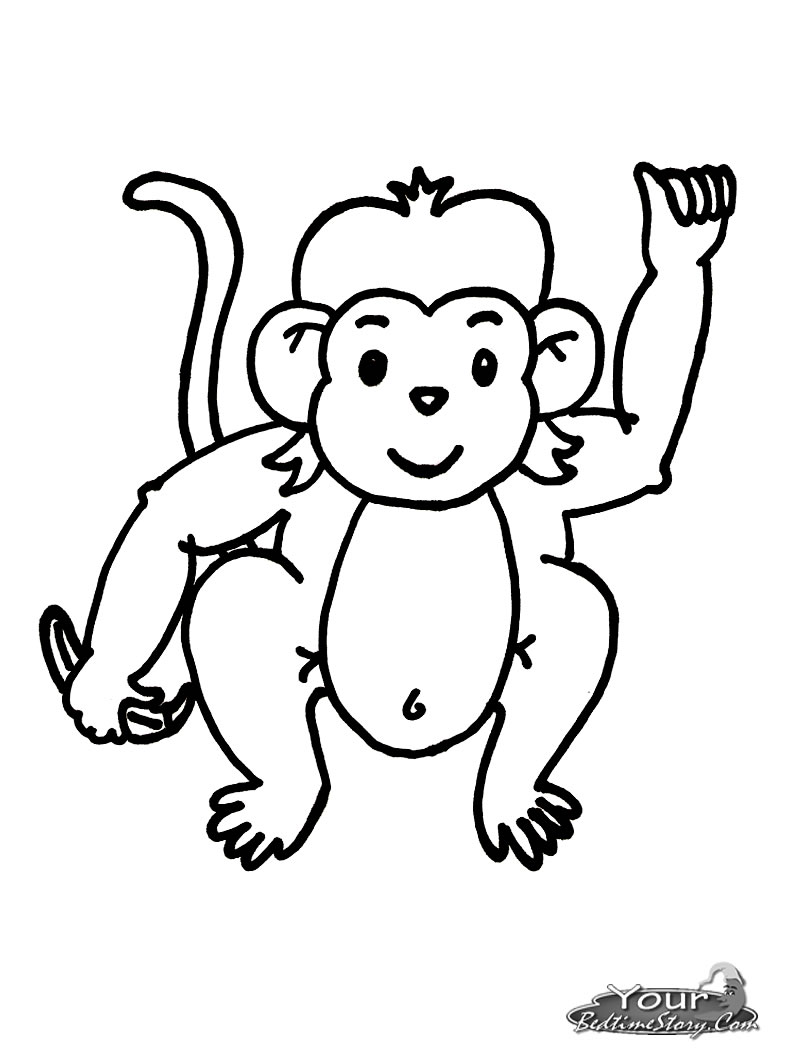 Dessin #13768 - dessin de singe