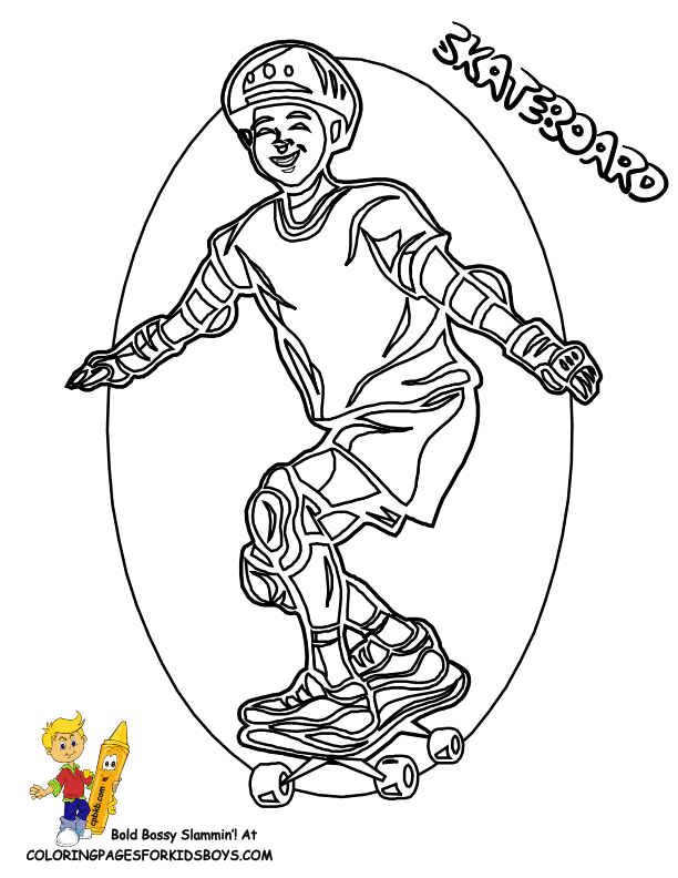 Dessin #16780 - dessin de skateboard
