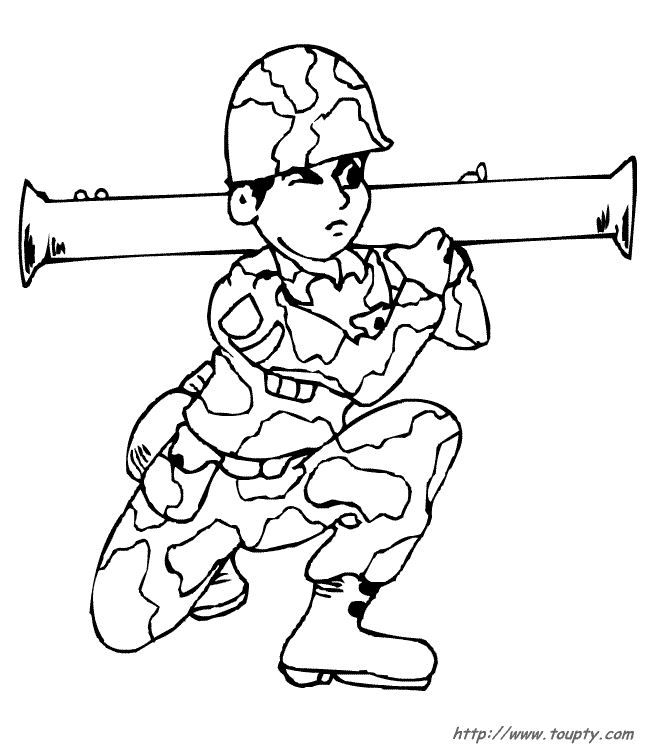 Dessin #15525 - dessin de soldat