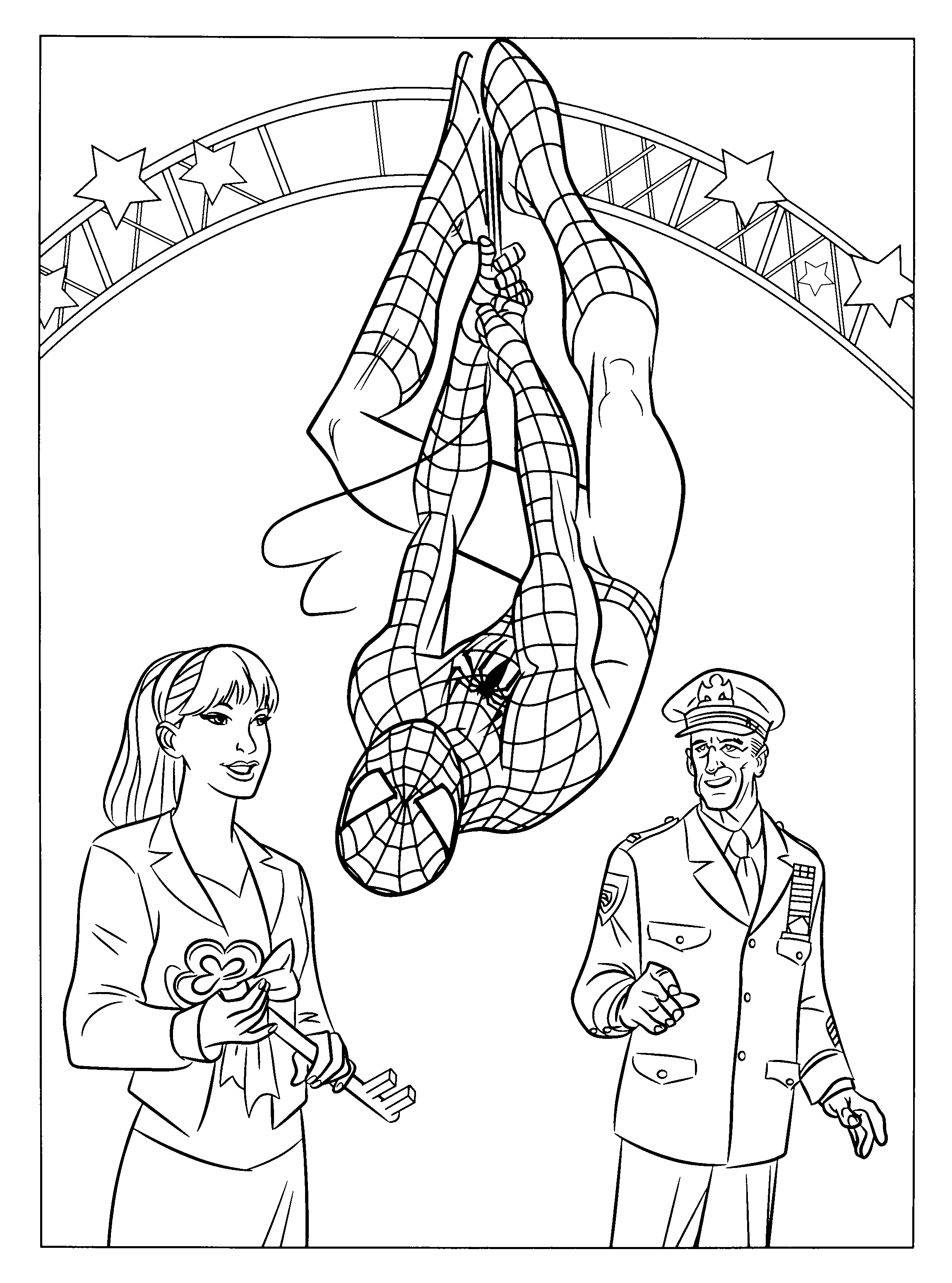 167 dessins de coloriage spiderman à imprimer sur LaGuerche.com  Page 4