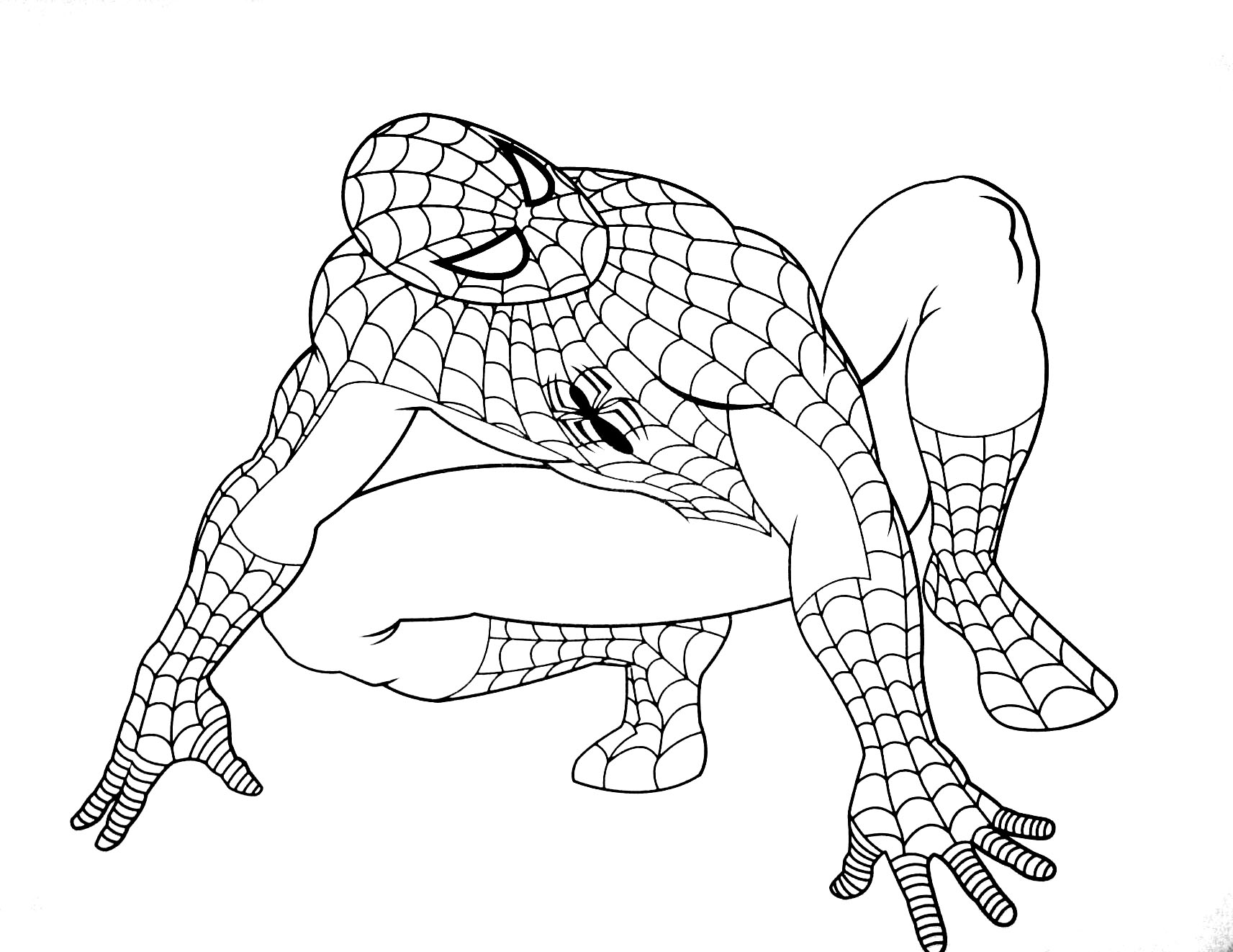167 dessins de coloriage spiderman à imprimer sur ...