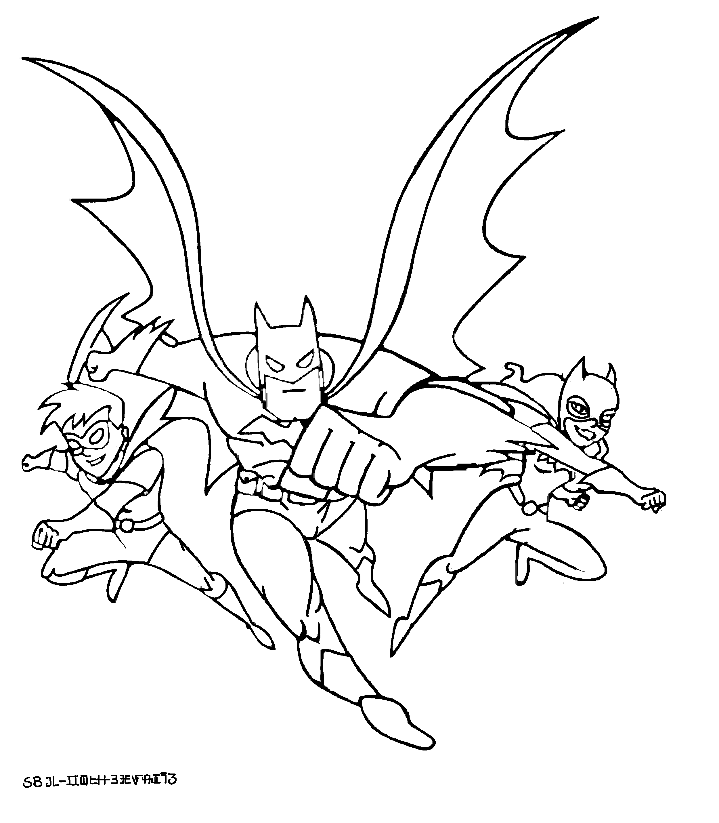 coloriages batman