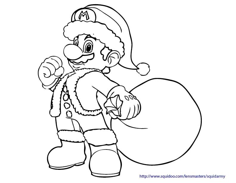 Image #26592 - Coloriage super mario bros gratuit