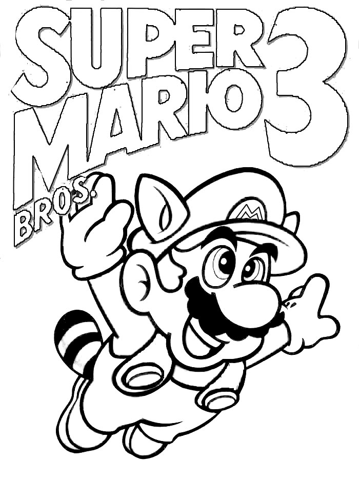 Image #26595 - Coloriage super mario bros gratuit