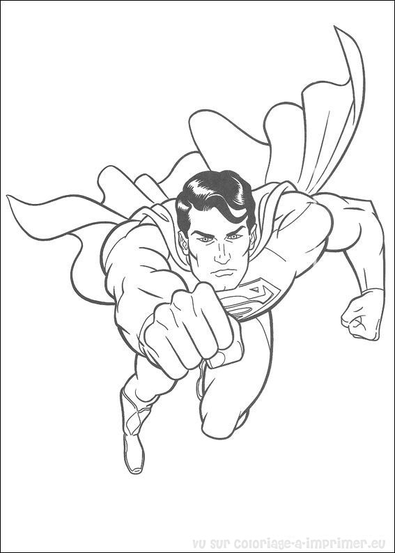 coloriage superman coloriage de coloriage superman