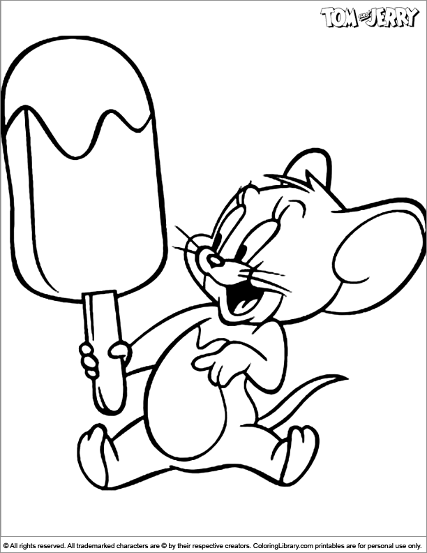 74 dessins de coloriage Tom et Jerry à imprimer sur LaGuerche.com - Page 1