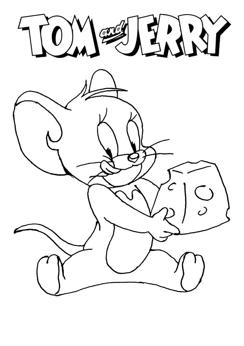 74 dessins de coloriage Tom et Jerry à imprimer sur LaGuerche.com - Page 3
