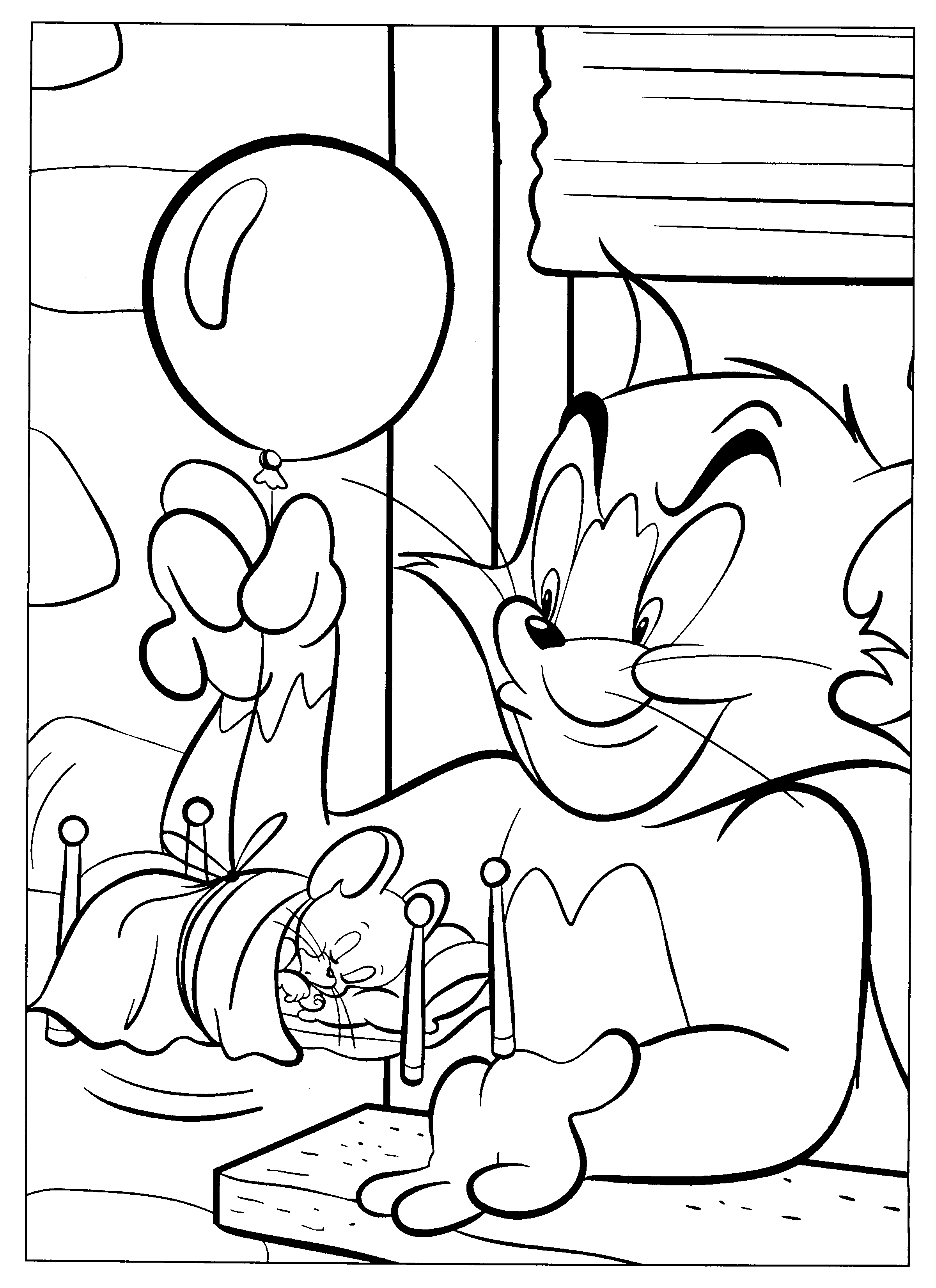 74 Dessins De Coloriage Tom Et Jerry à Imprimer Sur Page 3